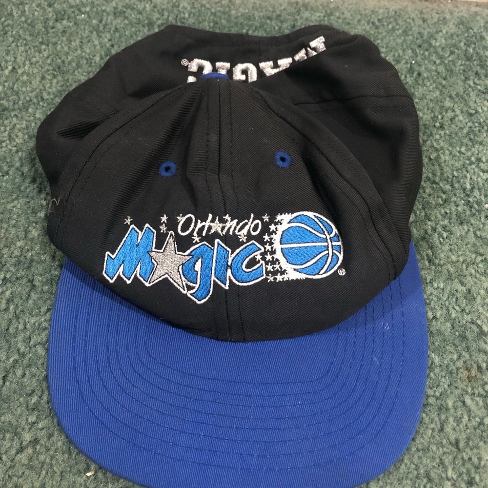 Vintage 90s Orlando magic snapback hat vtg